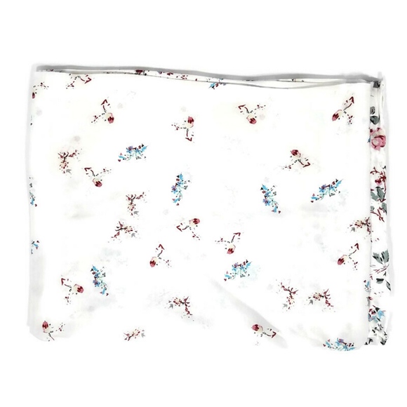 Wyoming Traders Wild Rag Charmeuse Garden Silk Western Scarf - 34.5" - Picture 3 of 3